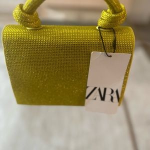 Zara Sparkly Mini City Bag
